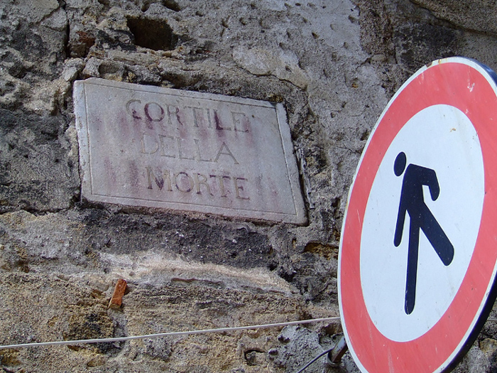 cortile della morte...