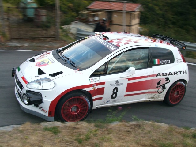 rally sanremo: punto abarth s2000