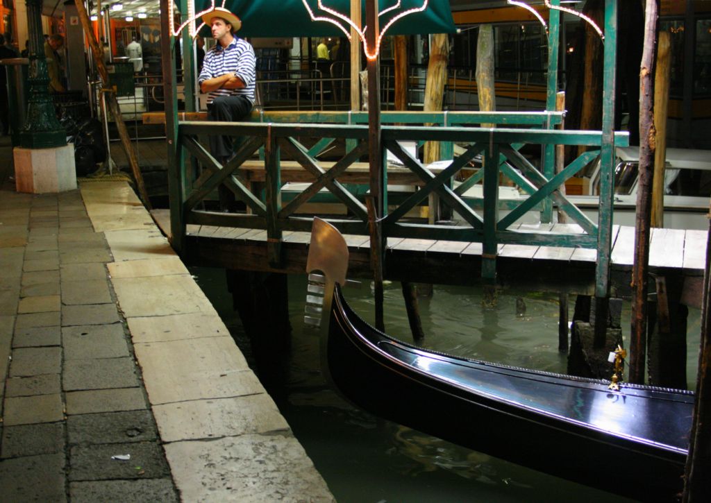 Il riposo del gondoliere