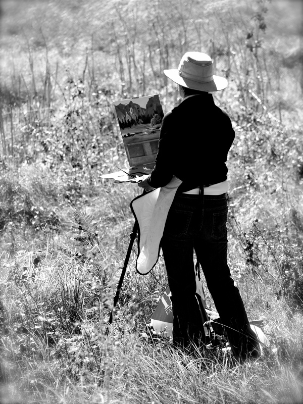 Yosemite la pittrice