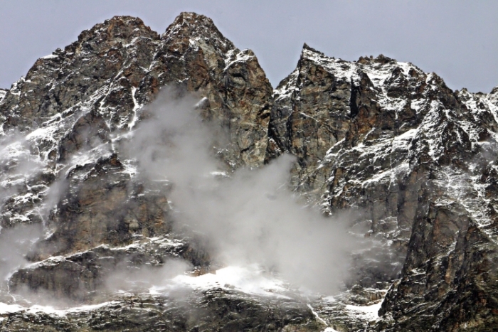 Sulla catena del Cervino