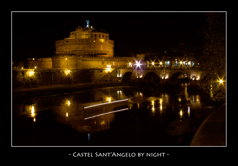 Castel Sant'Angelo by night