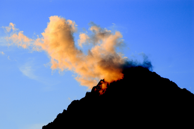 Vulcano sulle Dolomiti