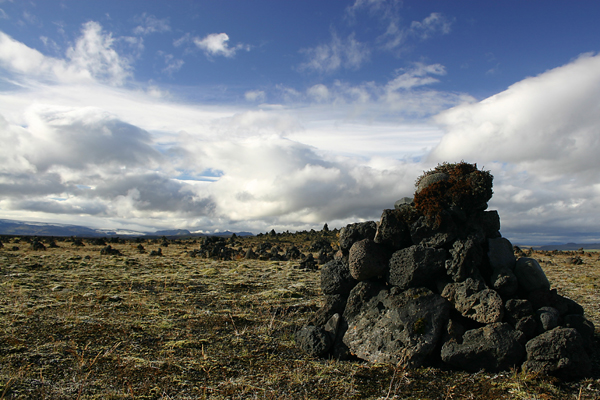 Islanda - Piramide di sassi