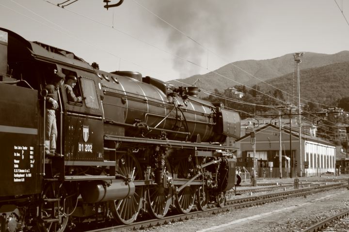 In Treno ad inizi '900