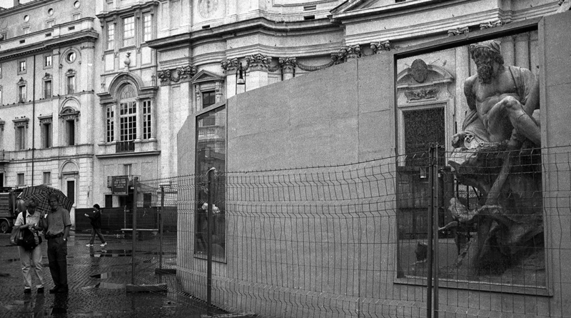 Roma- Una giornata uggiosa