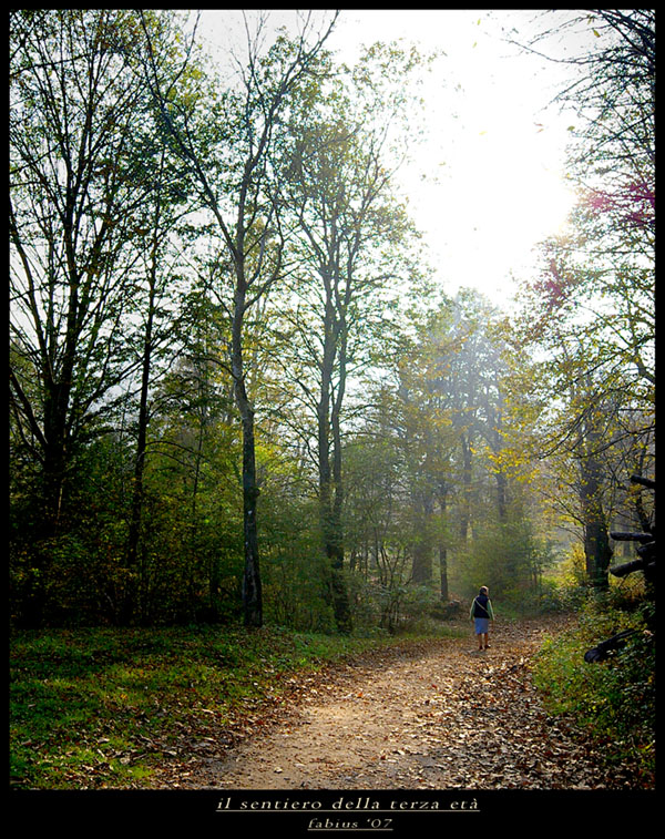 sentiero della terza et�