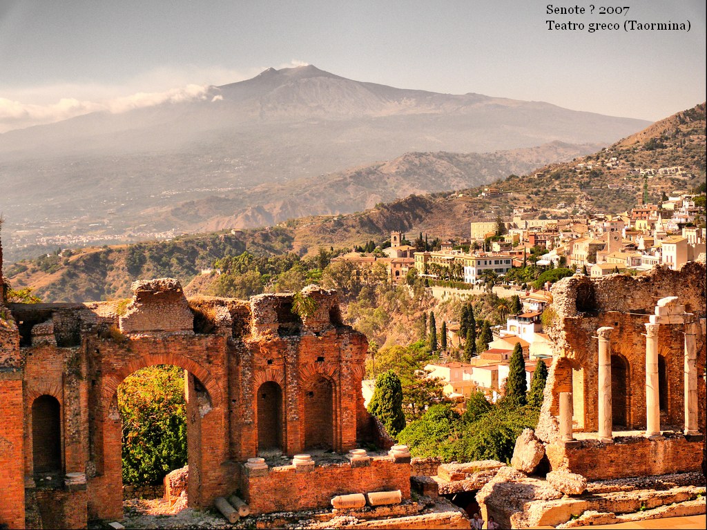 Taormina -il teatro Greco
