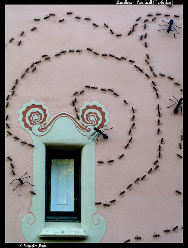 Parc Guell - Casa di Gaud� - Particolare