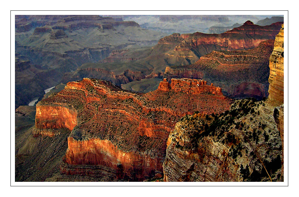 Ultima luce sul Gran Canyon