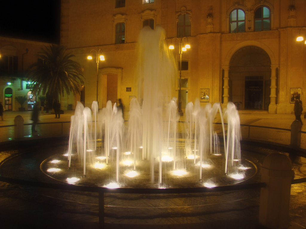 Fontana Piazza Vittorio Veneto Matera