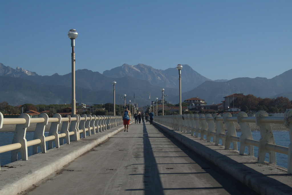 Passeggiando sul pontile
