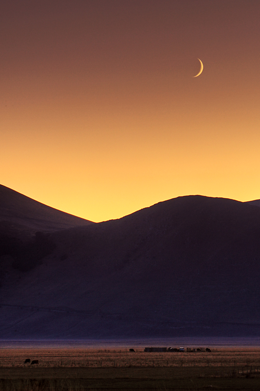 Tramonto sul Pian Grande