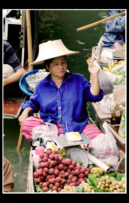 Thailandia "Mercatino galleggiante"