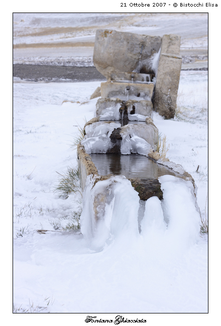Fontana ghiacciata