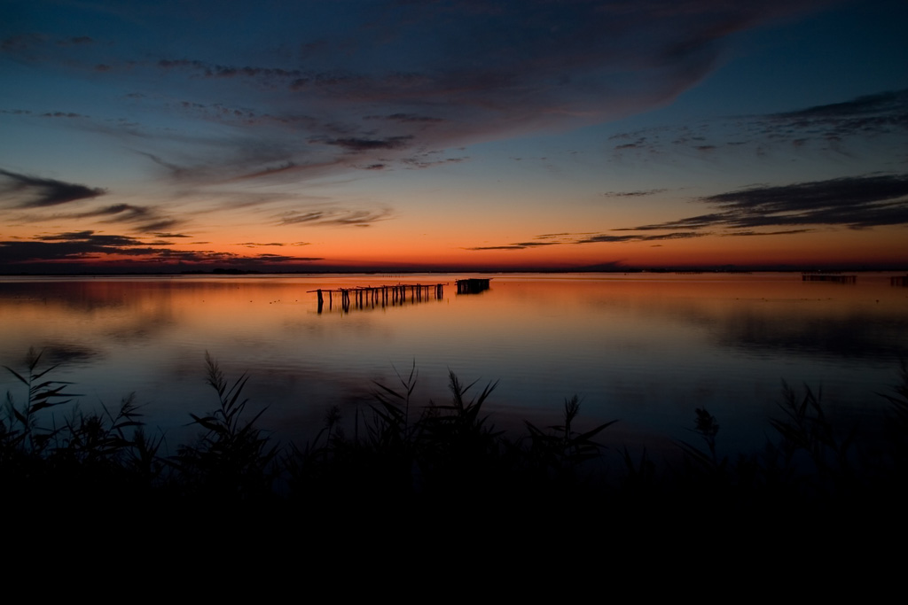 Tramonto sul delta del Po 3
