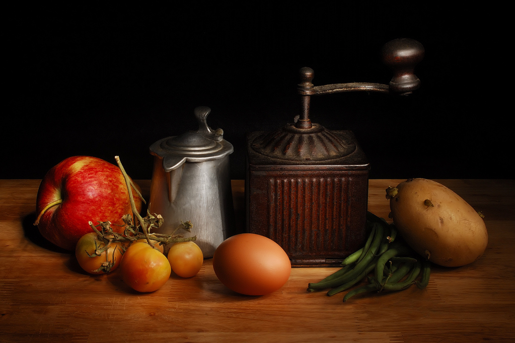 Nella Vecchia Cucina (Light Painting)