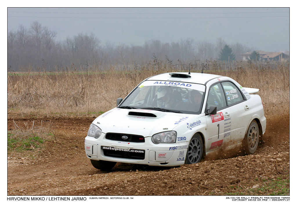 5� Rally Prealpi Trevigiane Terra. Mikko Hirvonen