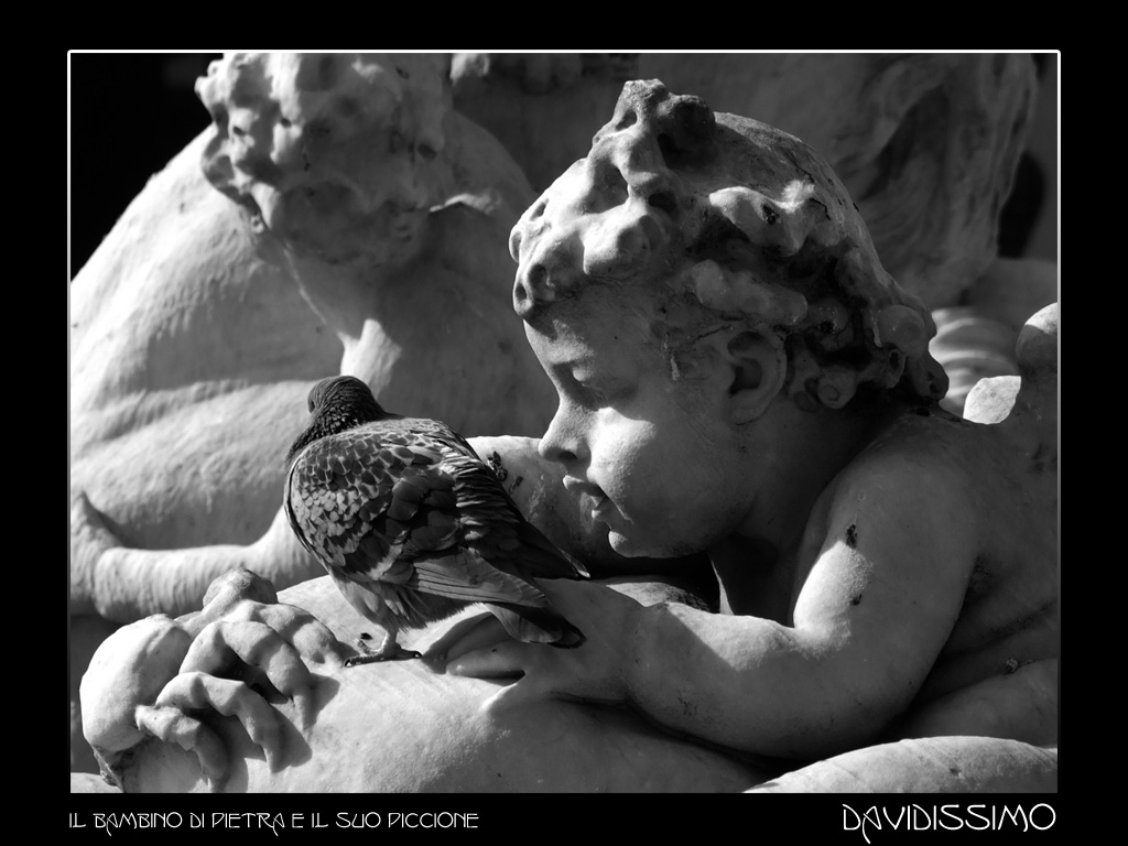 Il bambino di pietra e il suo piccione