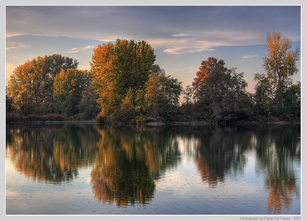 Il Po nei pressi di Carignano, Torino. #3