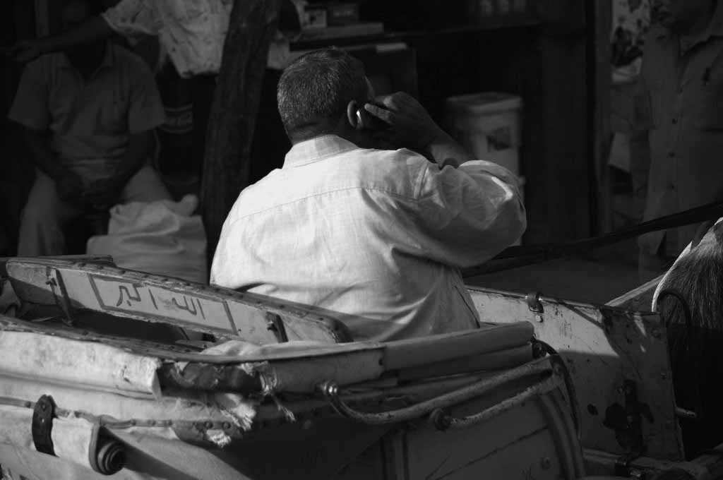 Telefonata dal carretto