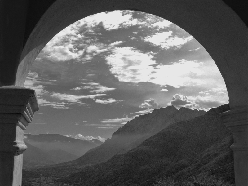 La Concarena vista dalla cappelletta Androla