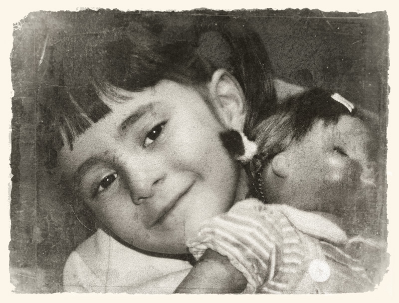 Valentine's Grunge Portrait