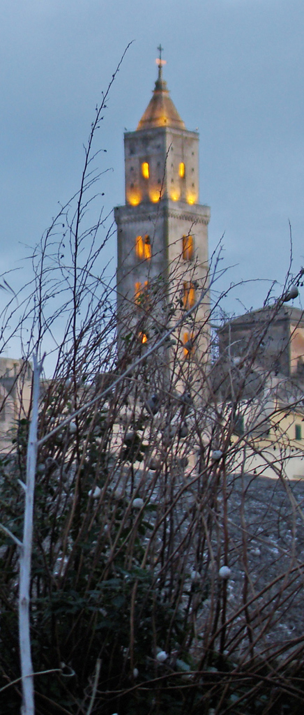 Matera..Scorcio Campanile Chiesa Madre