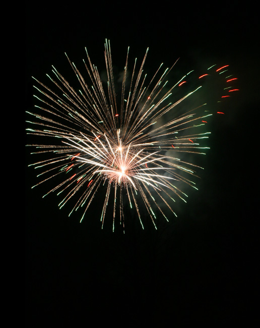 Fuochi d'artificio - EOS Funzione BULB -