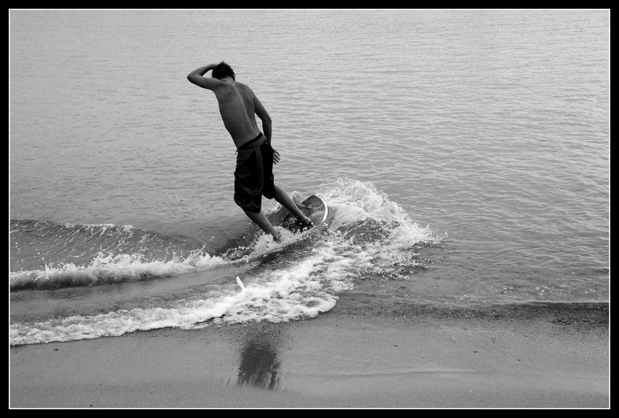 Surf on the Beach...