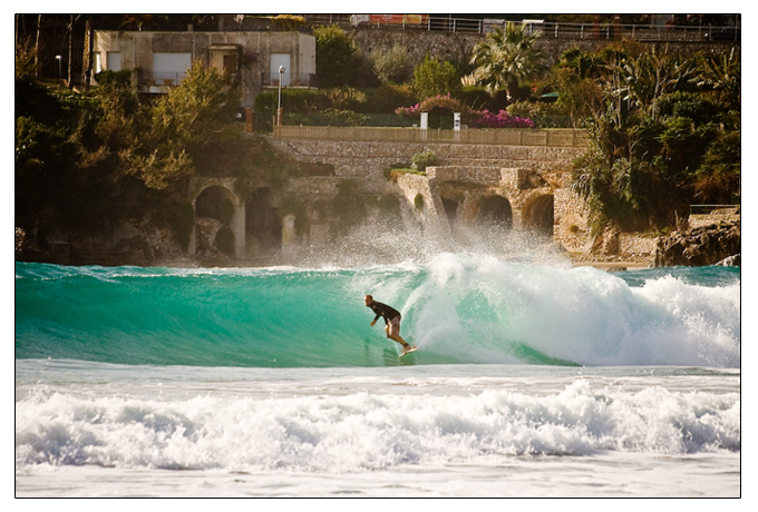 Surfing into the Blue