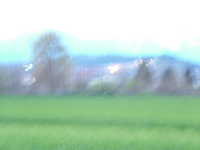 Le prime luci della sera