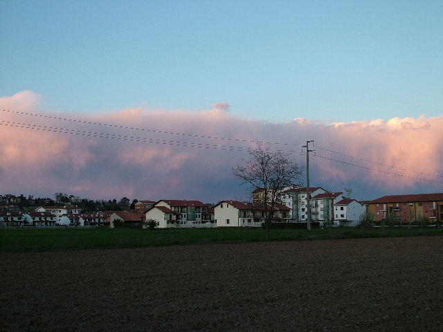 Una valanga nuvolosa