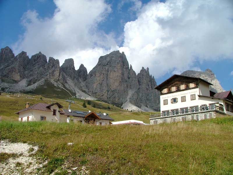 salendo a passo gardena