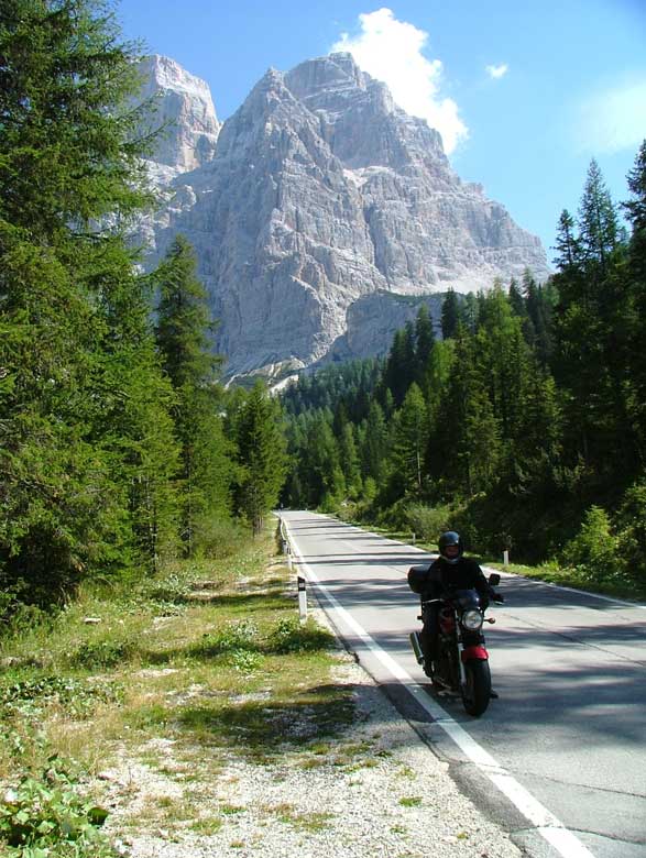scendendo dal monte pelmo