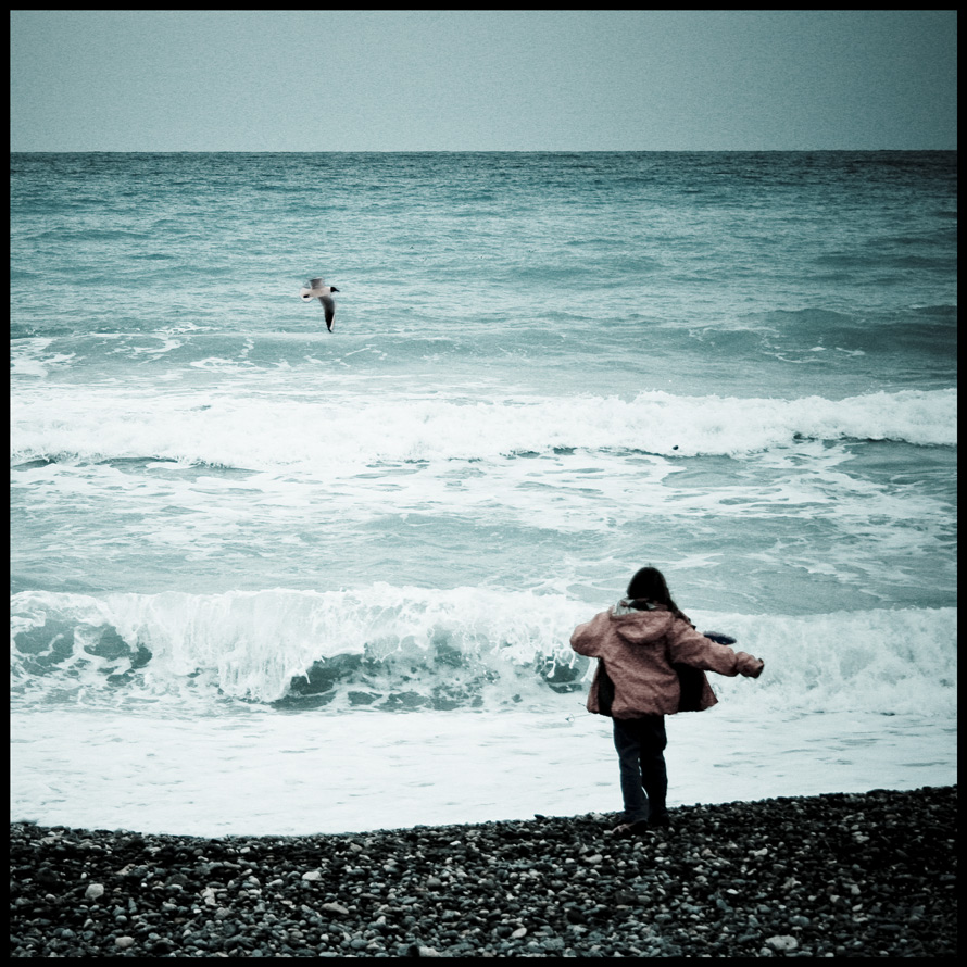 piccola cacciatrice di gabbiani