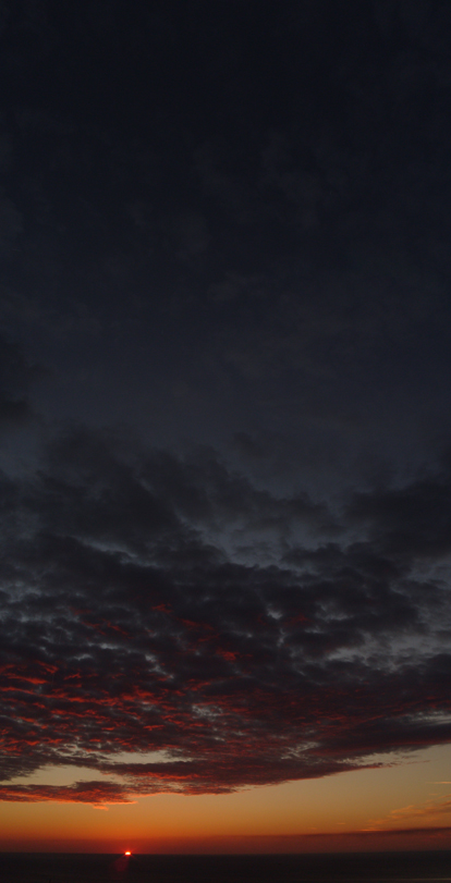 Panorama - Civitavecchia tramonto dal quartiere Casaletto Rosso 02 Nov.07