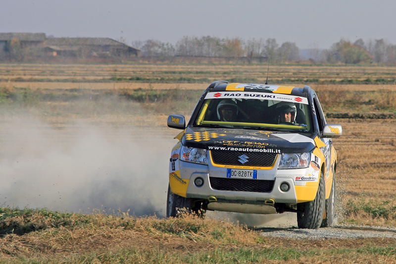 Biella: Camp. Ital. Off Road - Fichera in controsterzo...