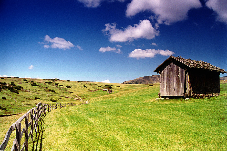Fienile di montagna