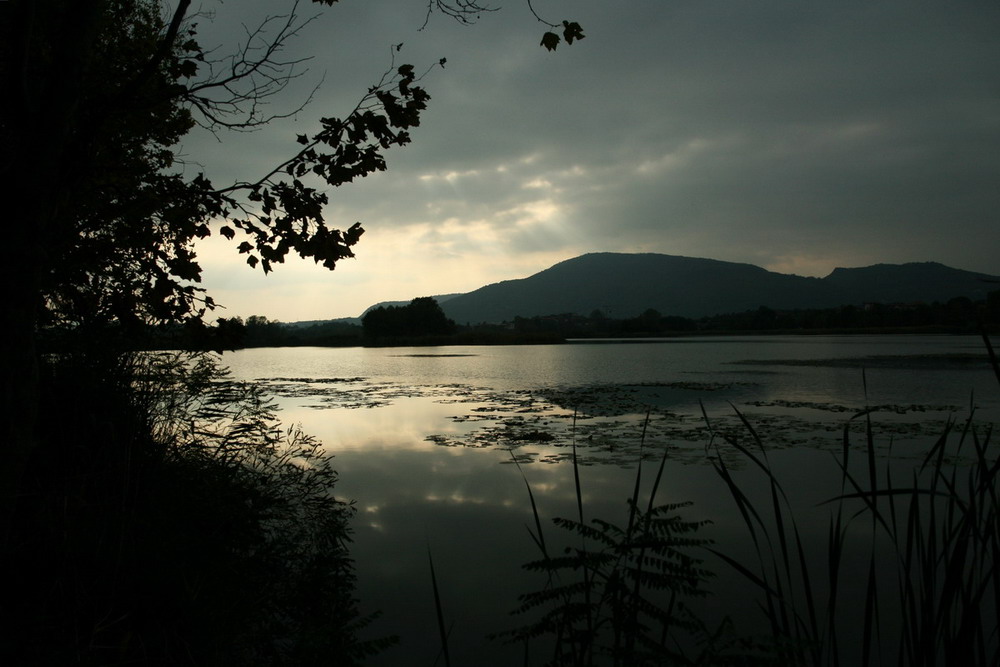 Tramonto sulle torbiere