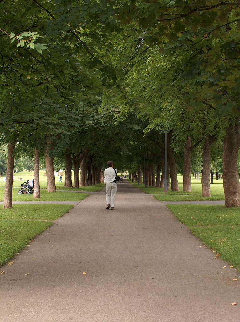 passeggiando al parco