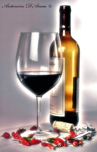 Vino e peperoncini