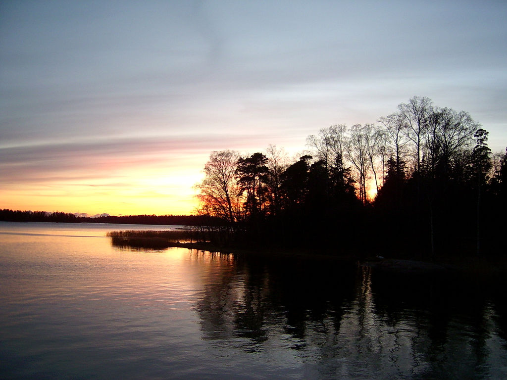Tramonto ad Helsinki