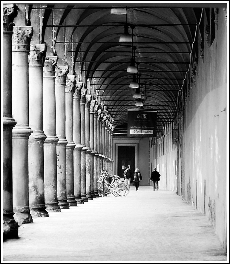 Via S. Stefano prima del Baraccano - Bologna