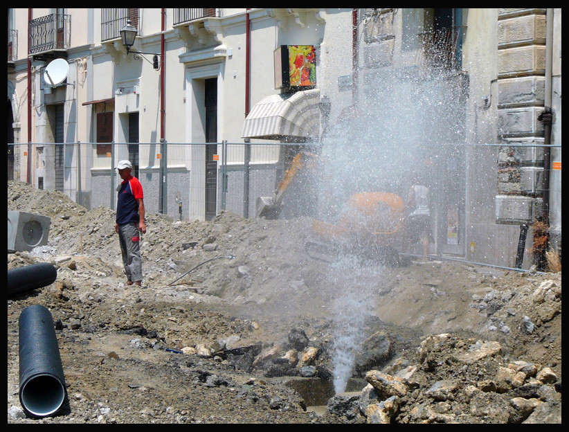 Avrei dovuto starmene a letto oggi ...