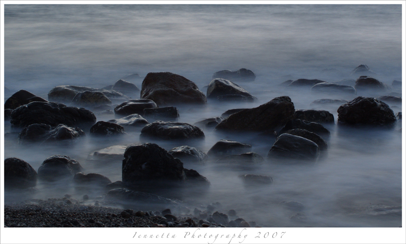 Mare dopo il tramonto