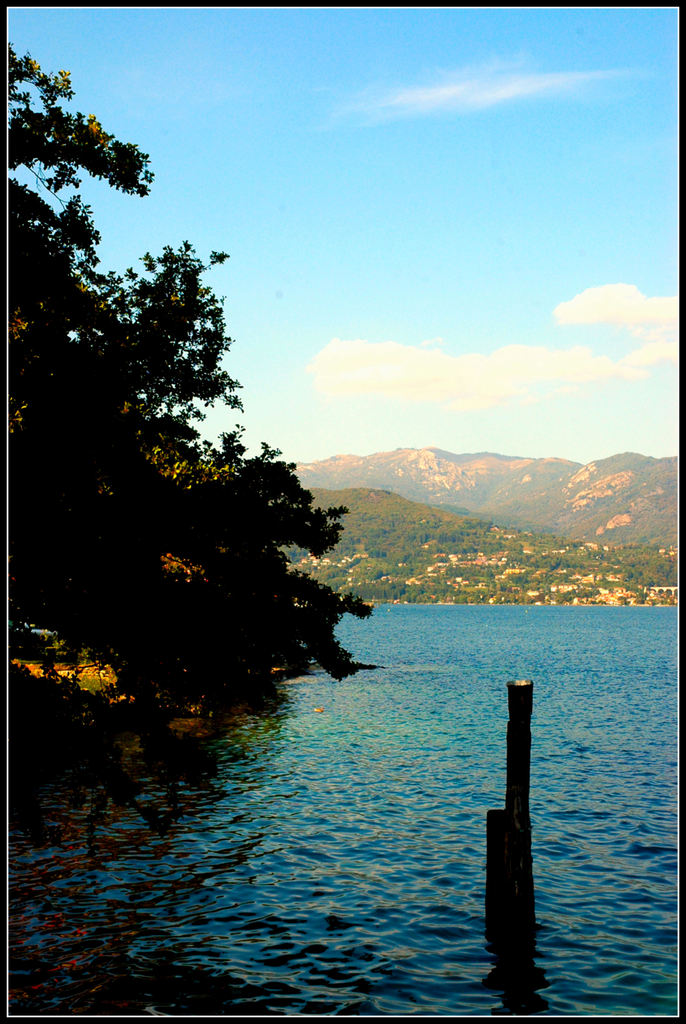 Particolare lago d'Orta