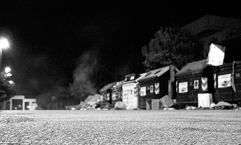 Desolazione e sporcizia