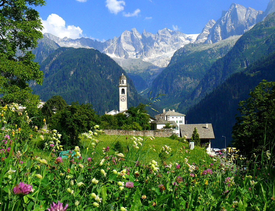 cartolina dalla Svizzera (Soglio)