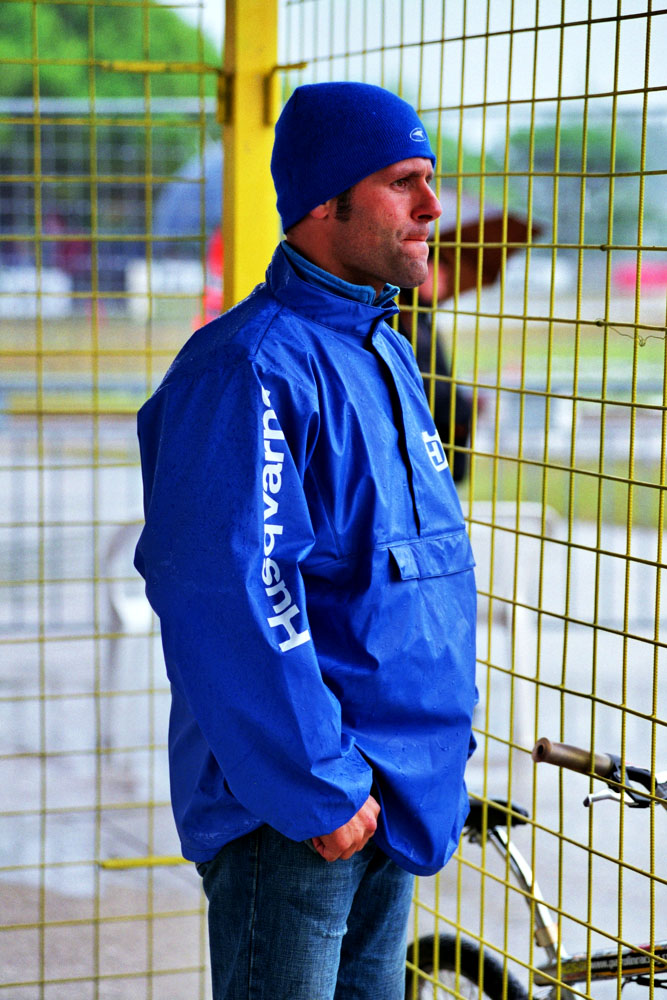 delepine contolla la pista